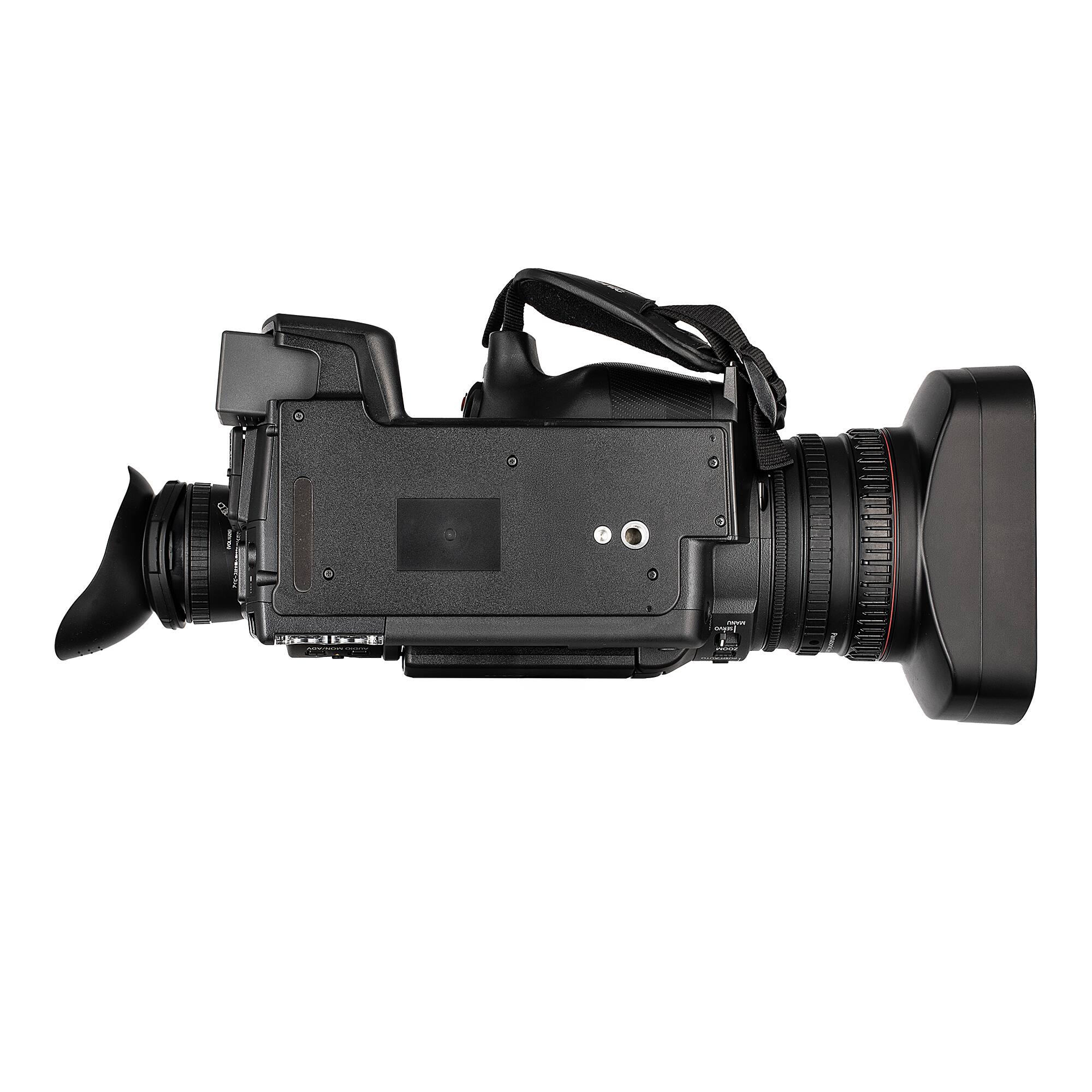 Alt View 5. Panasonic - Panasonic AG-AC160 AVCCAM HD Camcorder– Dual SD Card Slots, 1080p/60p Recording + More.
