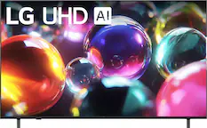 Front. LG - 65” Class UA7050 Series LED AI 4K UHD Smart webOS TV (2025).