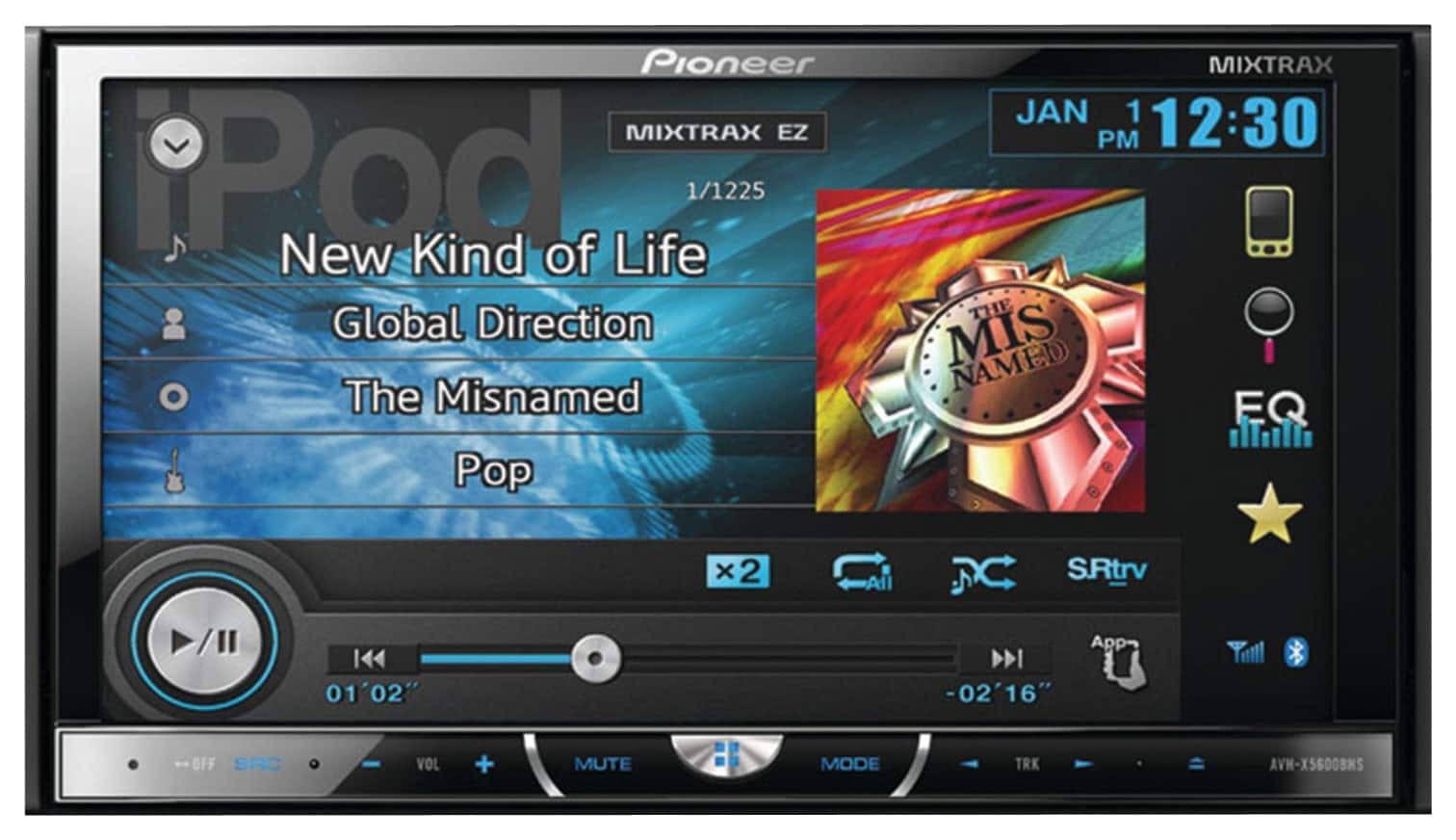 Pioneer Cddvd Built In Bluetooth Apple Ipod Satellite Radio Ready In Dash Receiver Black Avhxbhs Best Buy Pioneer Cddvd Built In Bluetooth Apple Ipod Satellite Radio Ready In Dash Receiver Black Avhxbhs Best Buy