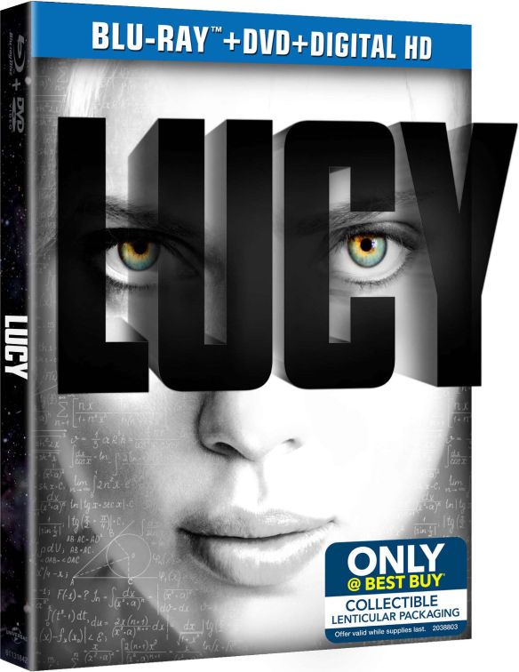  Lucy [Includes Digital Copy] [Blu-ray/DVD] [Lenticular Packaging] [Only @ Best Buy] [2014]