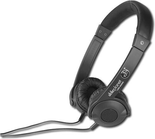 Angle Standard. Able Planet - True Fidelity Stereo Headphone.