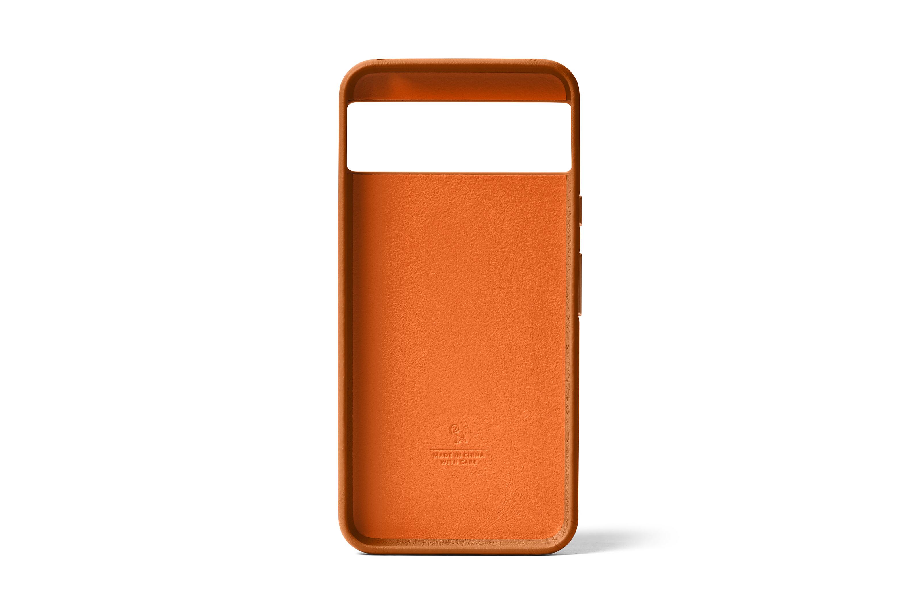 Alt View 1. Bellroy - Pixel 8 Leather Phone Case - Terracotta.