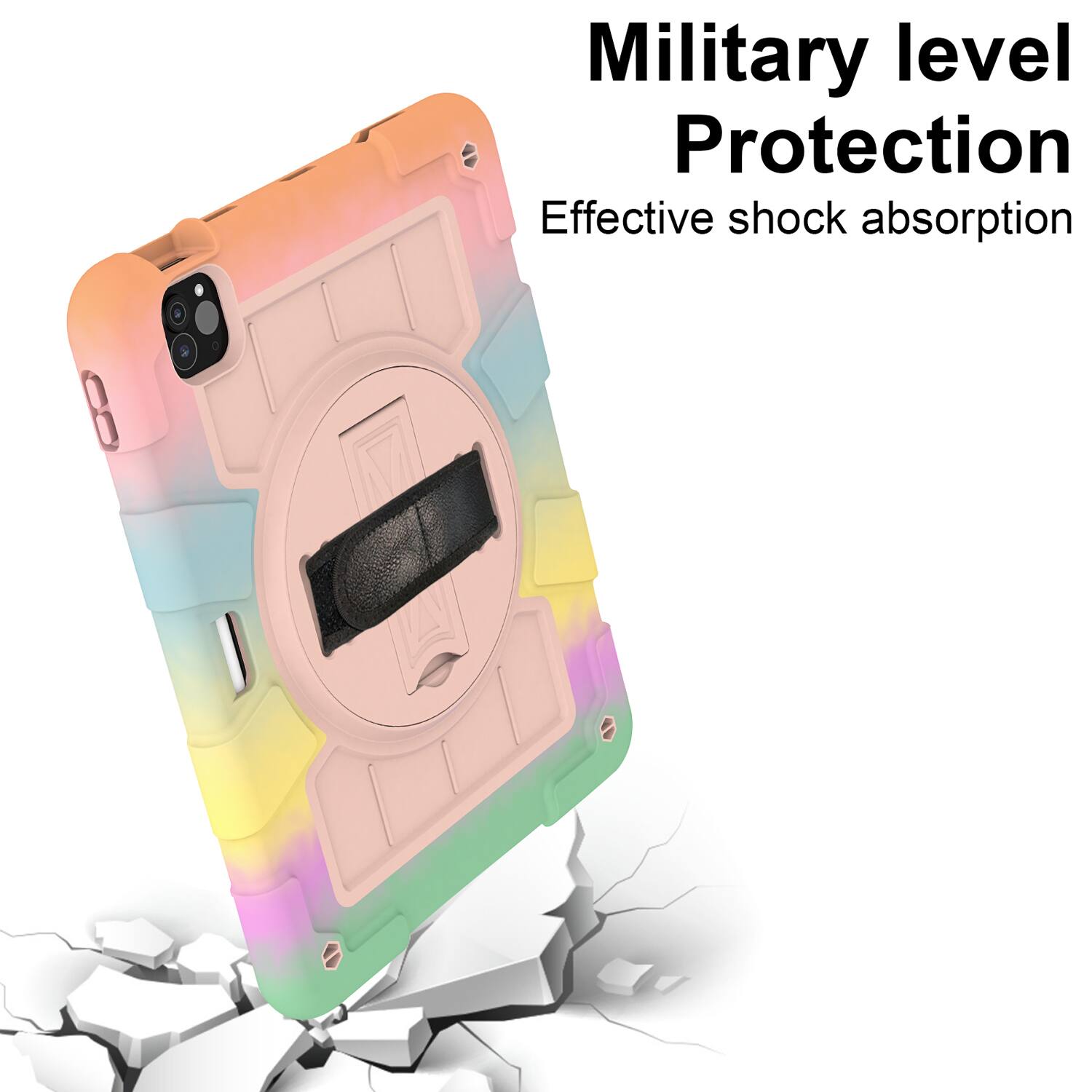 Military level Protection  
Effective shock absorption