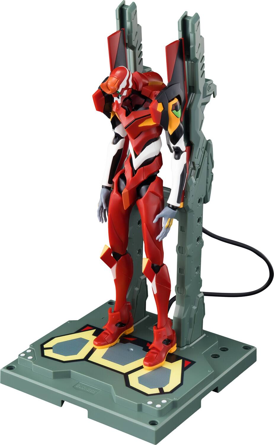 Alt View 2. PopMarket - Blokees - Evangelion - Action Edition - Production Model-02 Model Kit   - COLLECTIBLES - Multicolor.