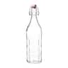 Bormioli Rocco - Moresca Swing Top Bottle 33.75 oz Vintage Glass Airtight Flip Cap - Clear