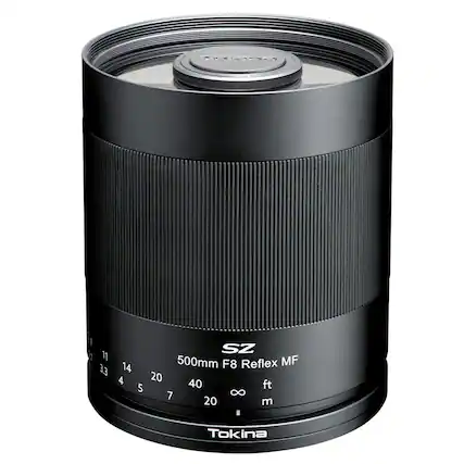TOKINA 500mm F8 Reflex MF 11 3.3 SZ 14 4 20 5 40 ft 7 8 20 m