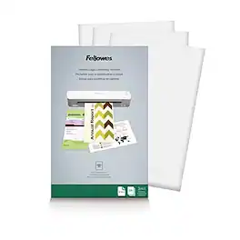 Fellowes - Thermal Laminating Pouches, Legal Size, 3 Mil, 25/Pack (52006) - Clear