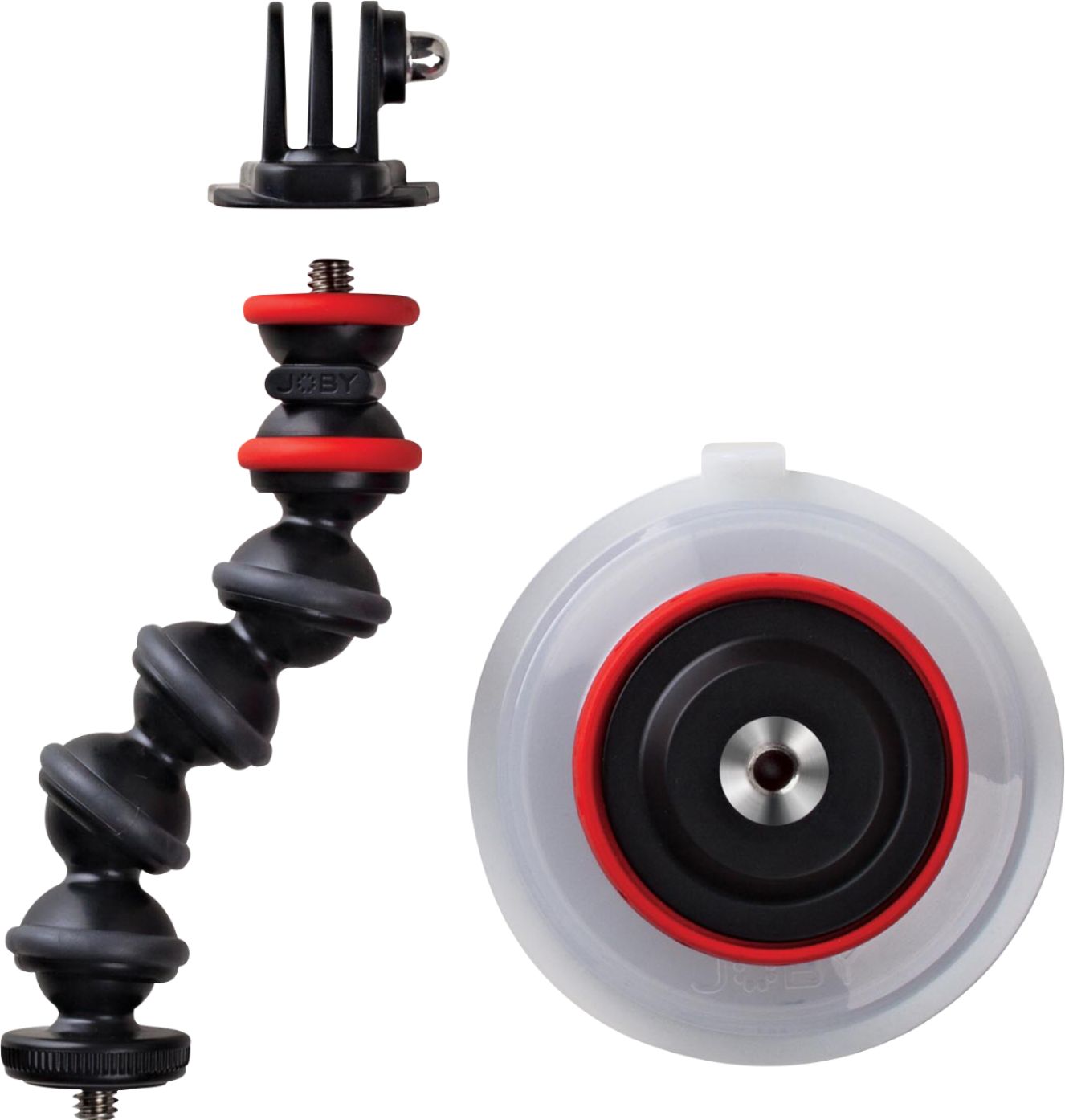 Angle View: JOBY - Action Series Suction Cup and GorillaPod Arm