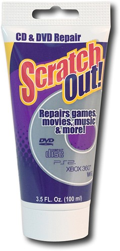  Scratch Out - 3.5 Oz. CD/DVD Scratch Repair Fluid