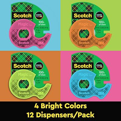 Scotch COOL COLORS 100s Magic of Uses  
341250  
6.5m  
Scotch 3M  

Scotch COOL COLORS 100s Magic of Uses  
341250  
6.5m  
Scotch 3M  

Scotch COOL COLORS 100s Magic of Uses  
341250  
6.5m  
Scotch 3M  

Scotch COOL COLORS 100s Magic of Uses  
341250  
6.5m  
Scotch 3M  

4 Bright Colors  
12 Dispensers/Pack