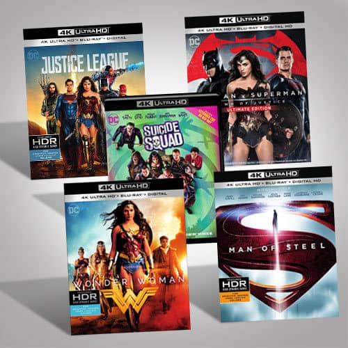 Zack Snyder's Justice League Trilogy 4K Blu Ray [4K Ultra HD Blu