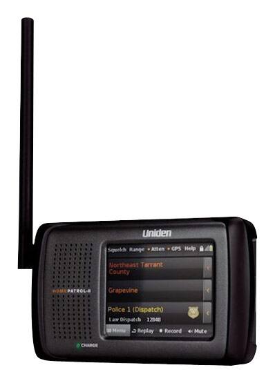 Angle. Uniden - HomePatrol-II Emergency Radio Scanner - Black.
