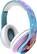 Angle. iHome - Frozen Over-the-Ear Headphones - White/purple/blue.