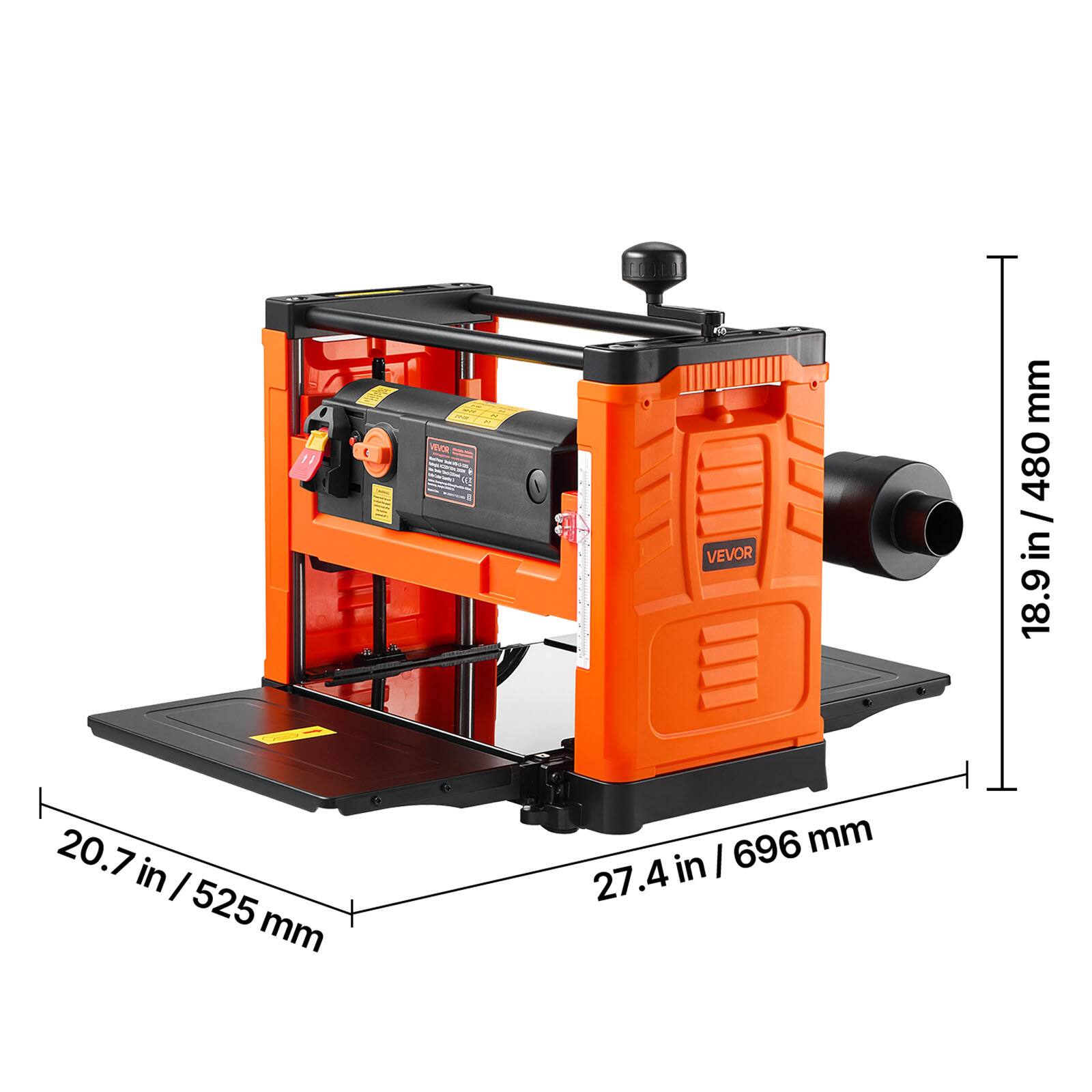 VEVOR QT  
VEVOR  
18.9 in / 480 mm  
20.7 in / 525 mm  
27.4 in / 696 mm