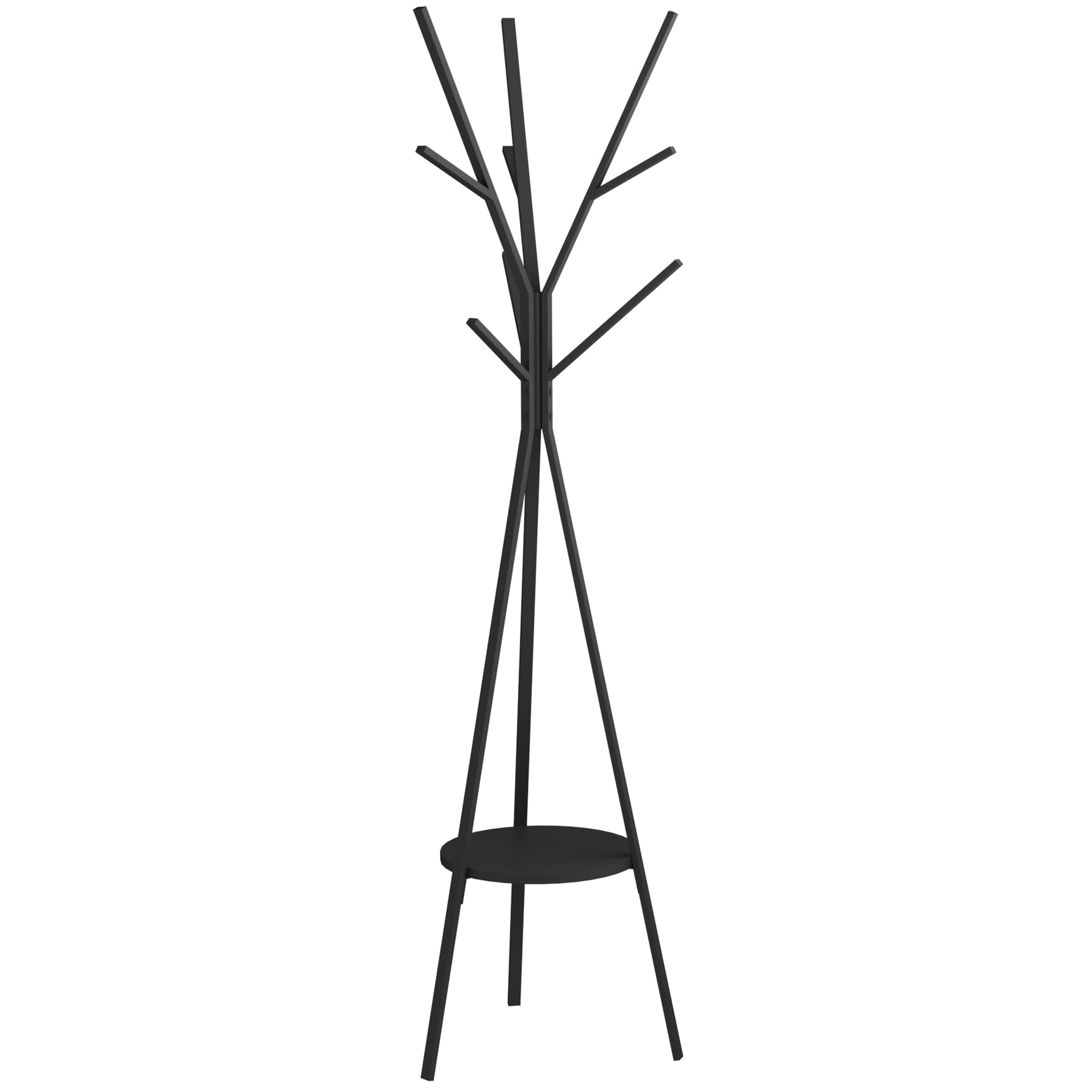 Alt View 2. HM 1810 - Coat Rack Hat Stand Free Standing Display Hall Tree Metal Hanger Garment Storage Holder With For Clothes Hats... - Gold.