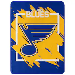 Northwest - St. Louis Blues 46" x 60" Dimensional Micro Raschel Plush Throw Blanket - Blue