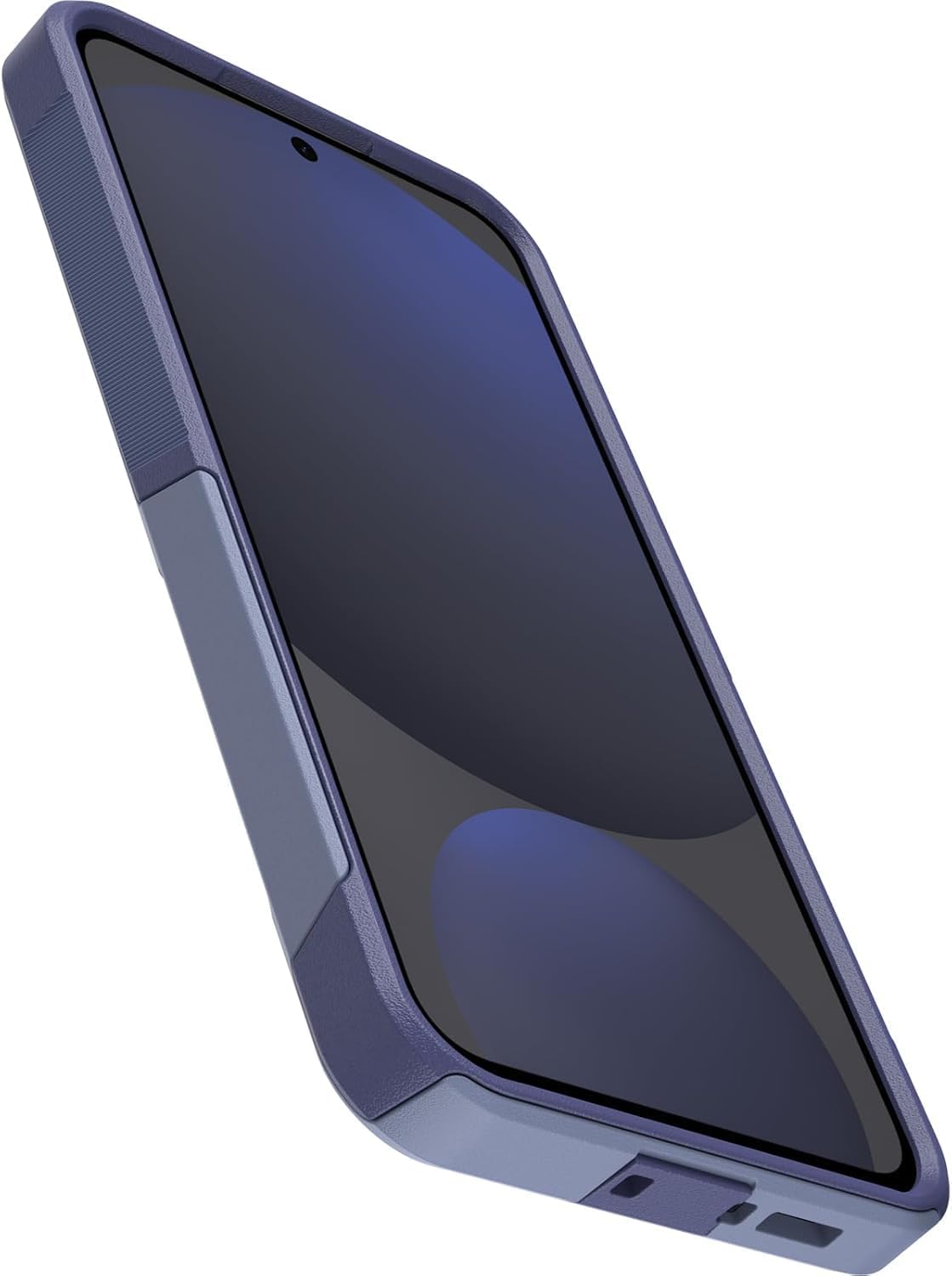 Back. OtterBox - OtterBox Samsung Galaxy S24 FE (Only) - Commuter Series Case - Slim & Tough - Pocket-Friendly - with Port Protection - Denver Dusk (Purple).