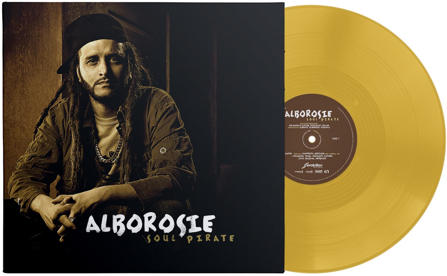 Alborosie - Soul Pirate - Transparent Yellow  - VINYL LP