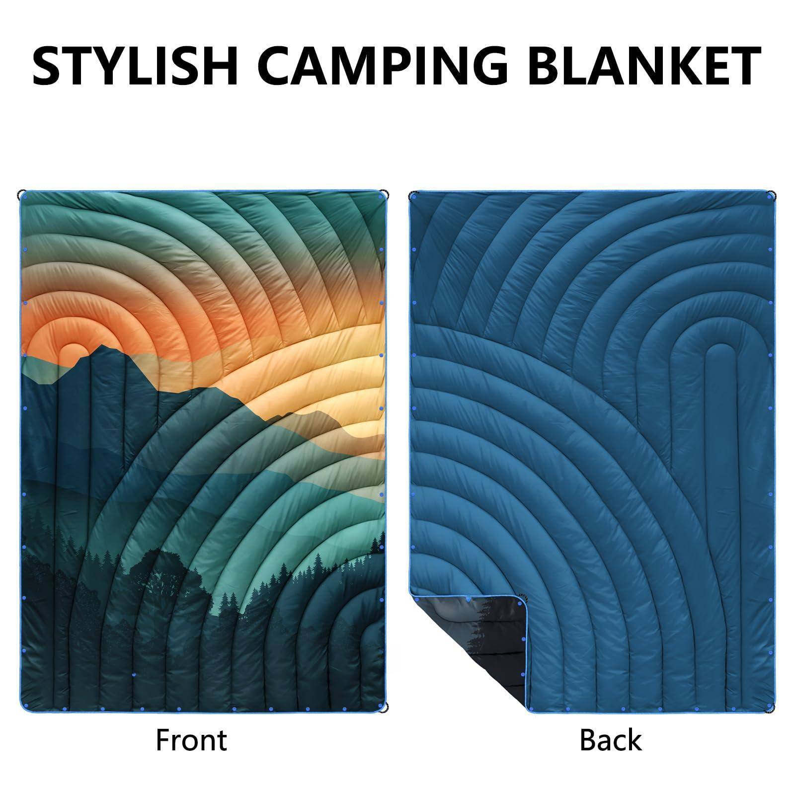 STYLISH CAMPING BLANKET

Front

Back