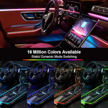 16 Million Colors Available
Static/Dynamic Mode Switching