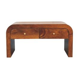 Artisan Furniture - Solid Wood Darcy Chestnut Coffee Table - Brown