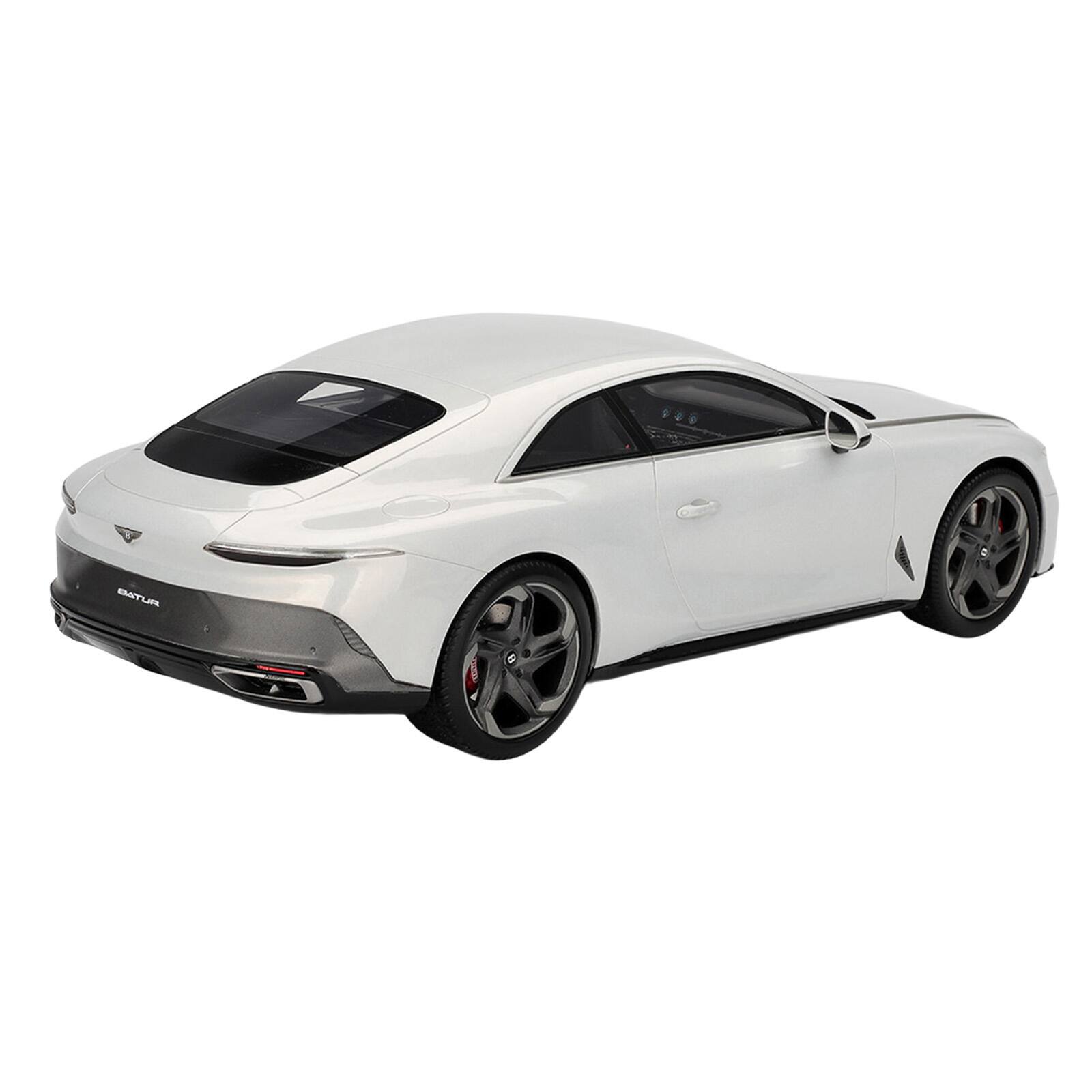 Alt View 4. Top Speed - Bentley Batur Bonneville Pearl White Metallic 1/18 Model Car by Top Speed.