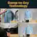 Damp-to-Dry Technology
1. Start damp (from washer or mist)
2. Apply garment to mannequin & clip weights
3. Set time & temp
- Delicate fabrics: 120-140°F
- Cotton & Linen: 160°F
4. Make final adjustments