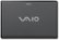 Front Standard. Sony - VAIO Laptop with Intel® Core™2 Duo Processor - Black.