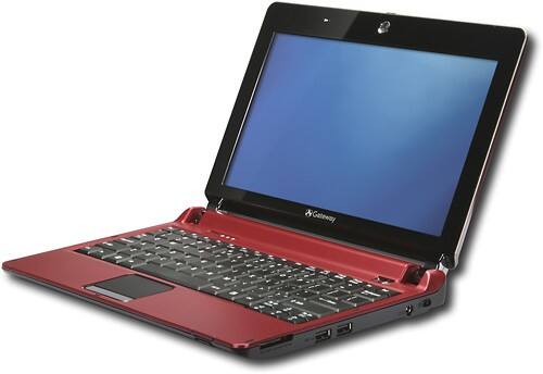 Best Buy: Gateway Netbook with Intel® Atom™ Processor Cherry Red LT2024U