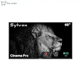 Sylvox - 65" Outdoor TV QLED Mini LED, 3500 Nits Full Sun, IP55 Waterproof, 120Hz, Dolby Vision & Atmos (Cinema Pro)
