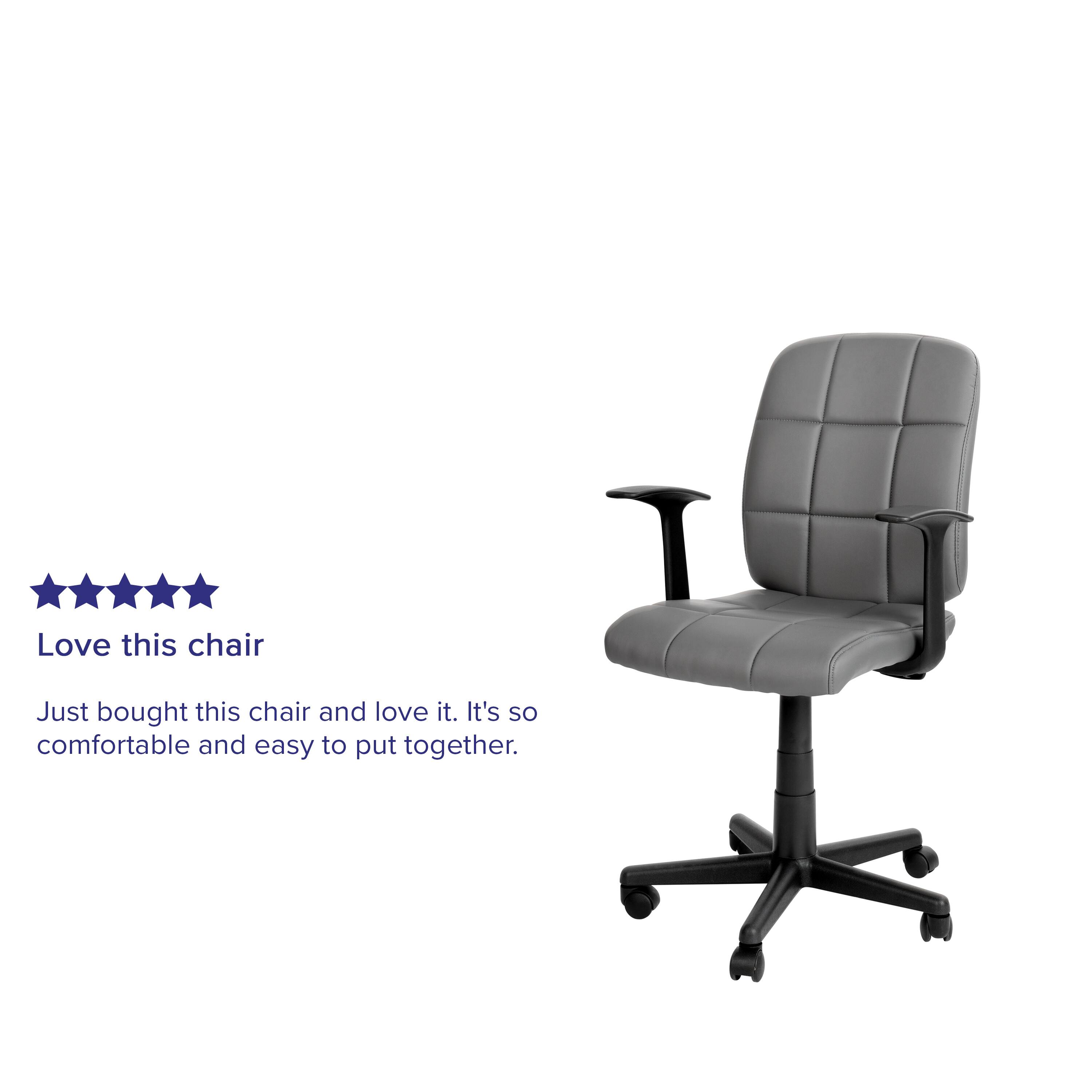 Love this chair

Just bought this chair and love it. It's so comfortable and easy to put together.