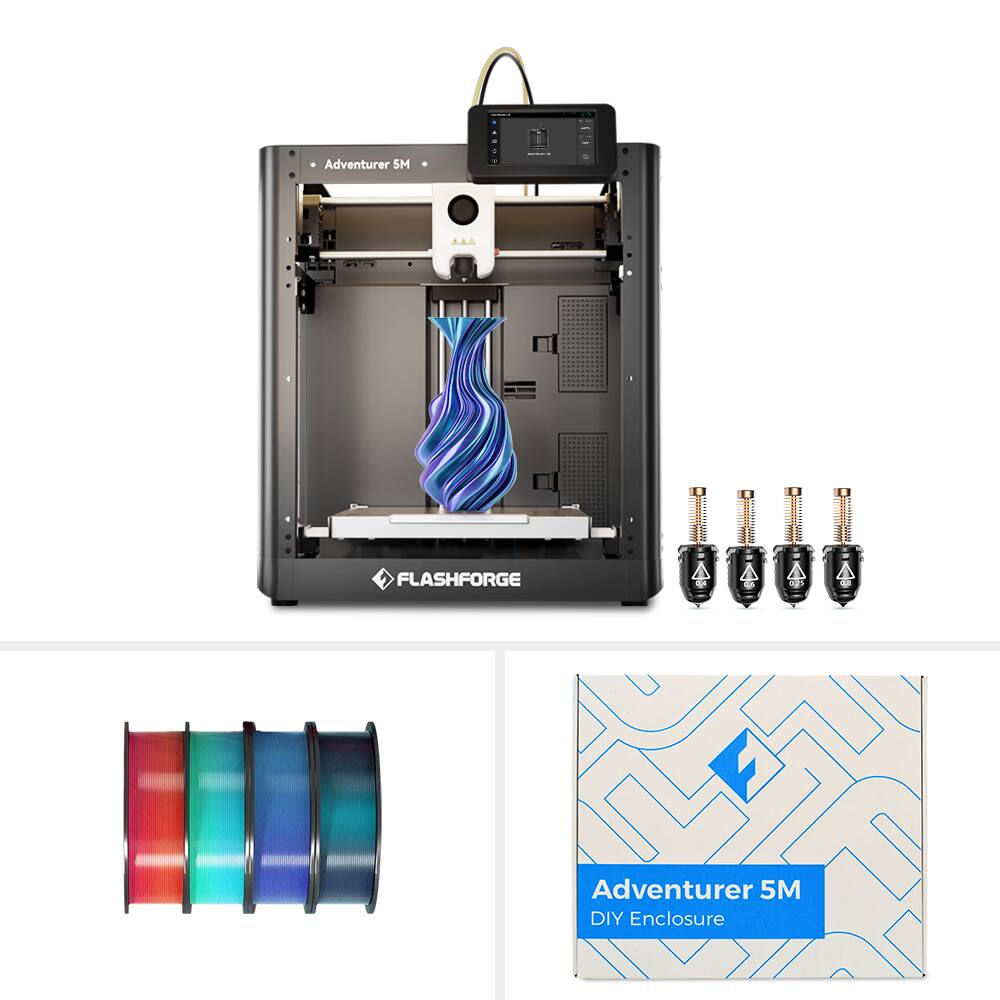 Adventurer 5M  
FLASHFORGE  

Adventurer 5M DIY Enclosure