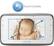 Alt View 11. Motorola - Wireless Baby Monitor - White.