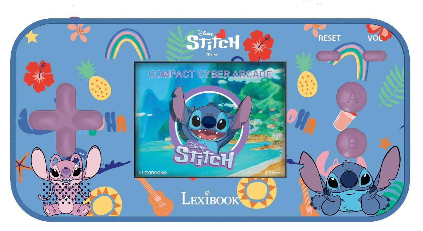 Lexibook Disney Stitch Compact Cyber Arcade Pocket Console with