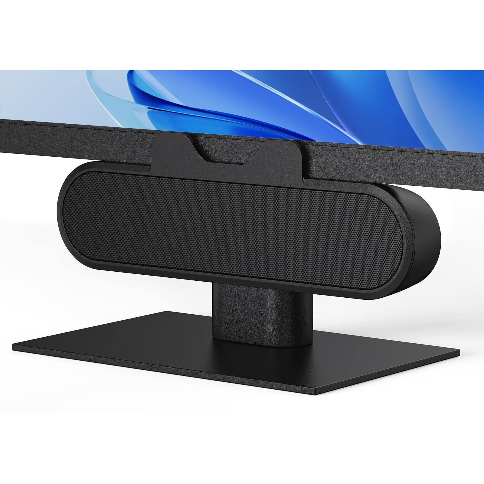 Cozy Serene - Usb lamp Computer Speakers For Desktop Pc Usb Monitor Bar With Clip-on Wired Desk Hd Stereo Loud Sound Laptop Mini - Default