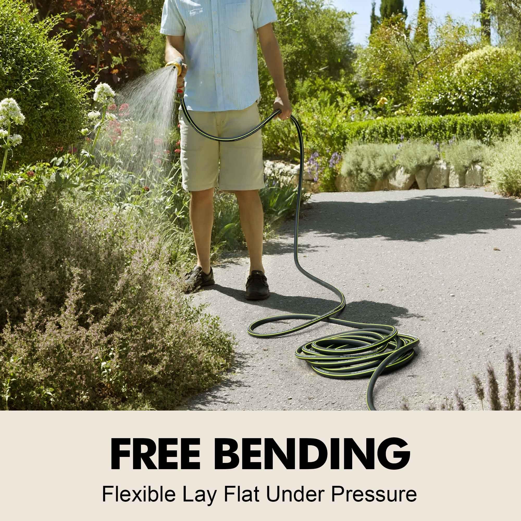 FREE BENDING  
Flexible Lay Flat Under Pressure