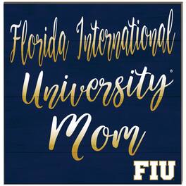 Jardine - FIU Panthers 10'' x 10'' Team Mom Plaque - Navy