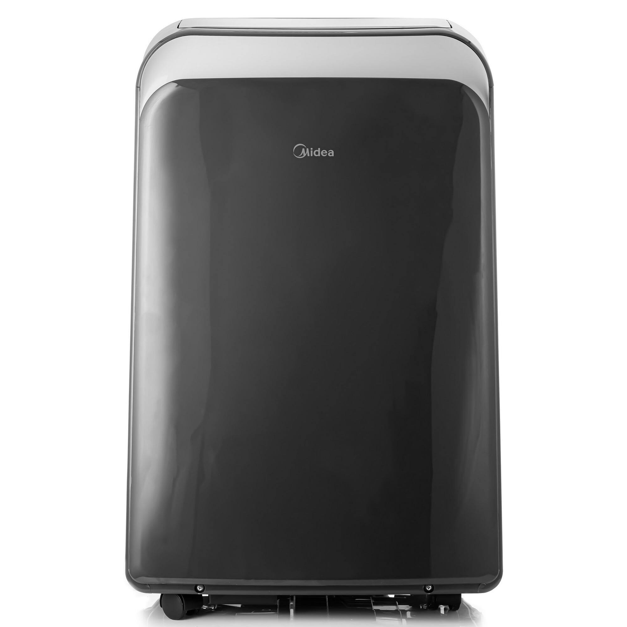 Alt View 1. Midea - Midea Smart Portable Air Conditioner, 8,000 BTU (12,000 ASHRAE), 115V, MAP08S1WGR-T, Cools Rooms up to 350 Sq. Ft - Gray.