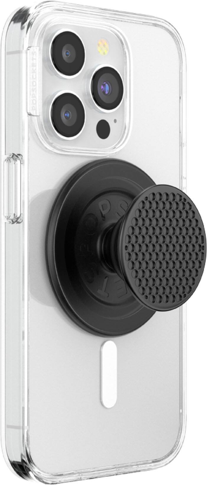 Left. PopSockets - MagSafe PopGrip Universal Magnetic Grip & Stand with Adapter Ring for Cell Phones - Alum Speaker Box.