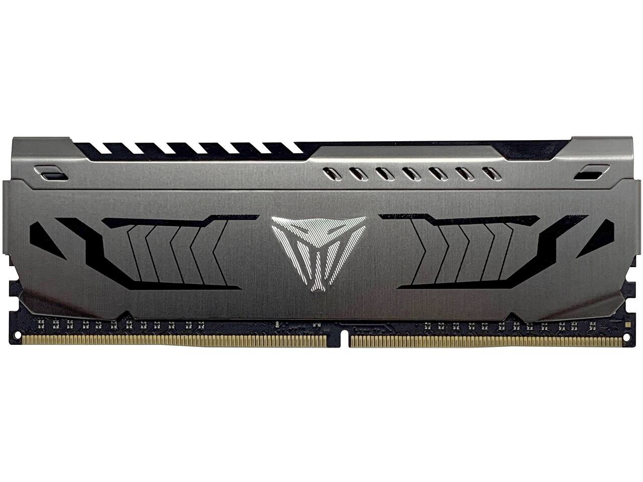 Front. Patriot - Patriot Viper Steel 32GB 288-Pin PC RAM DDR4 3200 (PC4 25600) Desktop Memory Model PVS432G320C6 - Gunmetal Grey.