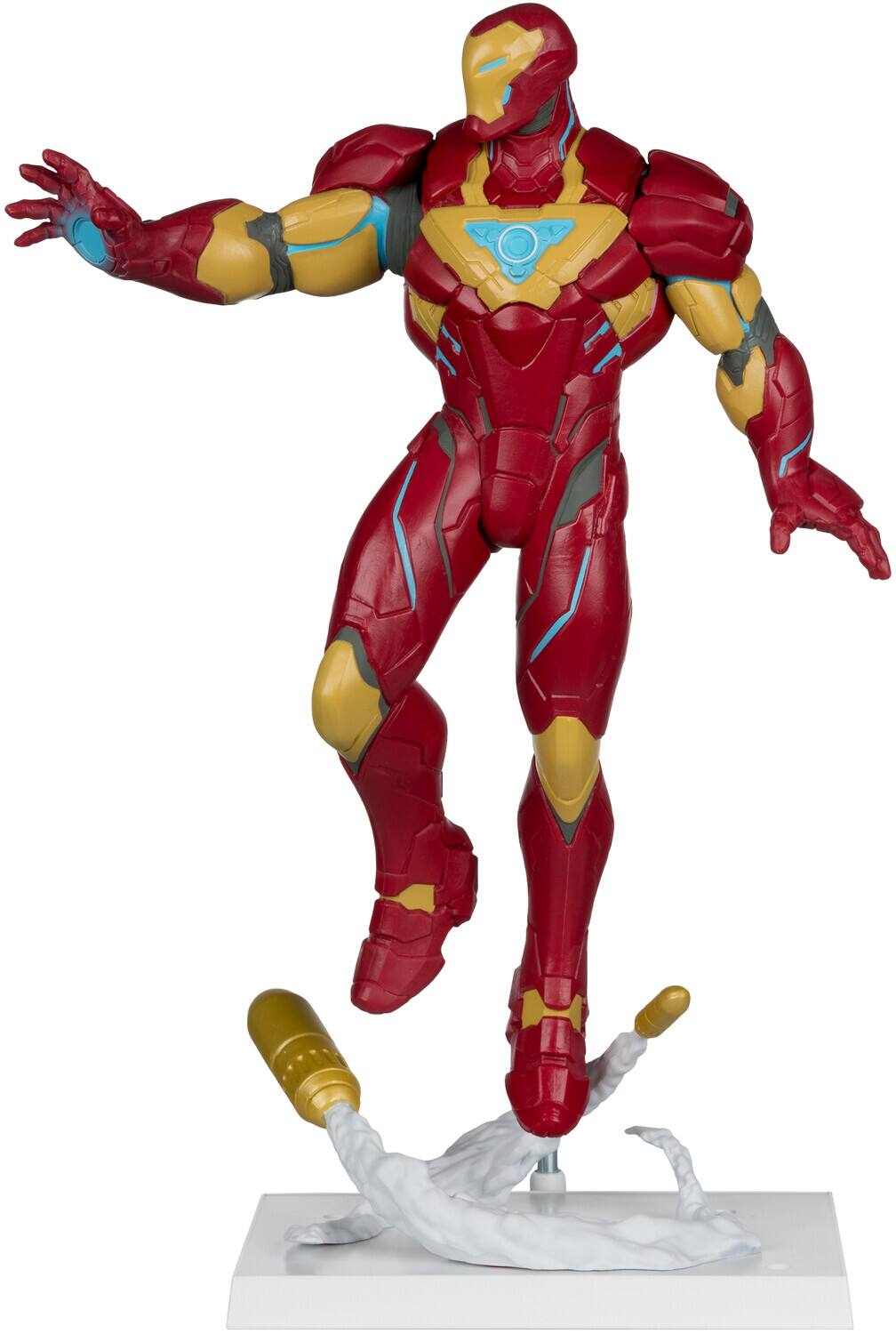Alt View 1. McFarlane Toys - McFarlane Toys - Marvel Rivals - 1:6 Iron Man Figure   - COLLECTIBLES - Multicolor.
