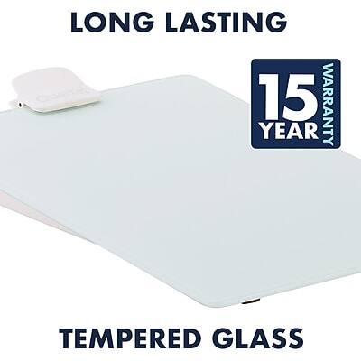 LONG LASTING  
15 YEAR WARRANTY  
TEMPERED GLASS
