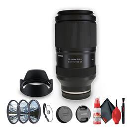 Tamron - 70-180mm f/2.8 Di III VC VXD G2 Lens For (Sony E) Mirrorless Cameras Bundle (International Version)