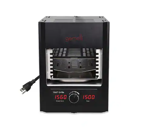 gemelli
1560° Grill
1560
Temperature
15:00
Timer