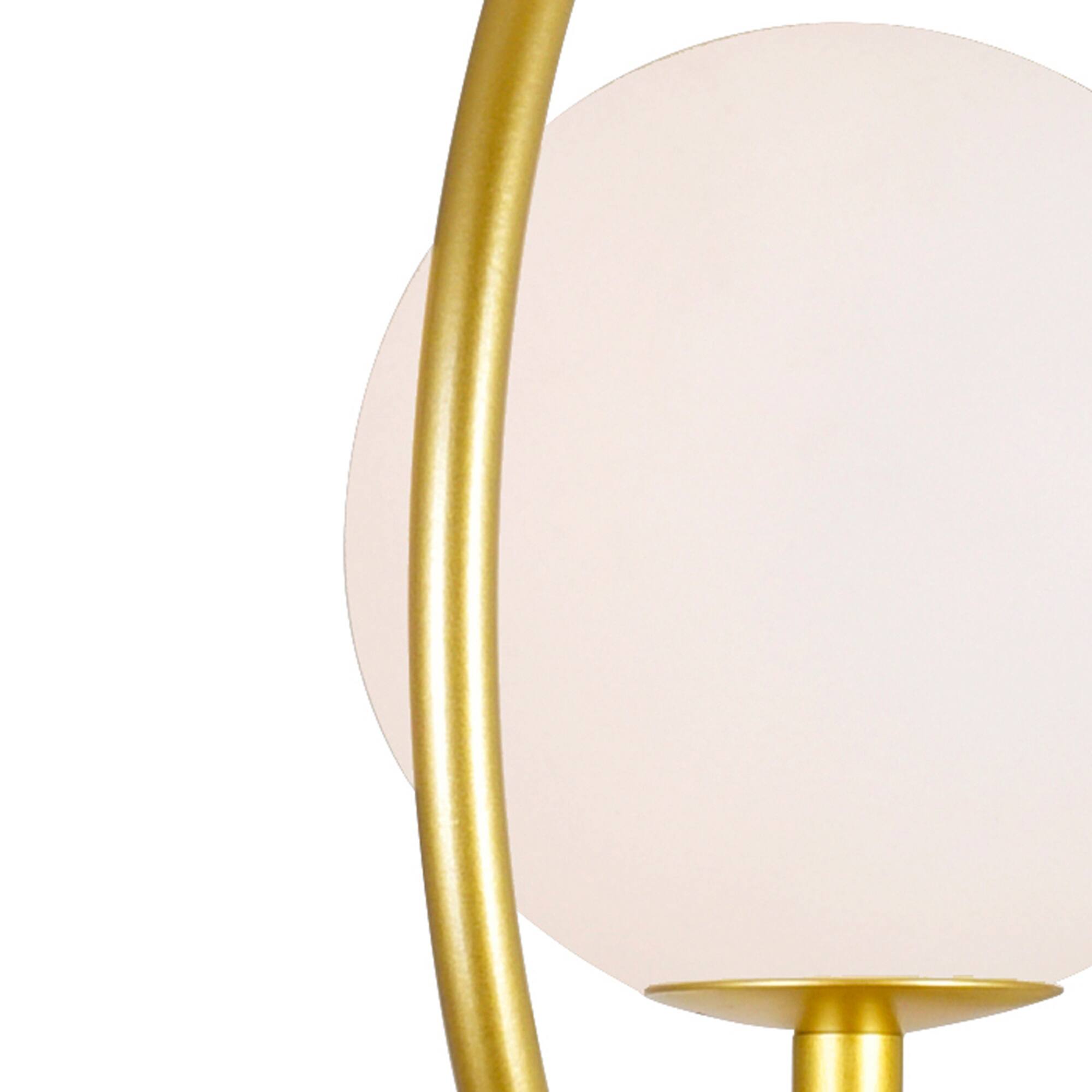 Back. CWI Lighting - Celeste 1 Light Lamp With Medallion Gold Finish - Medallion Gold.