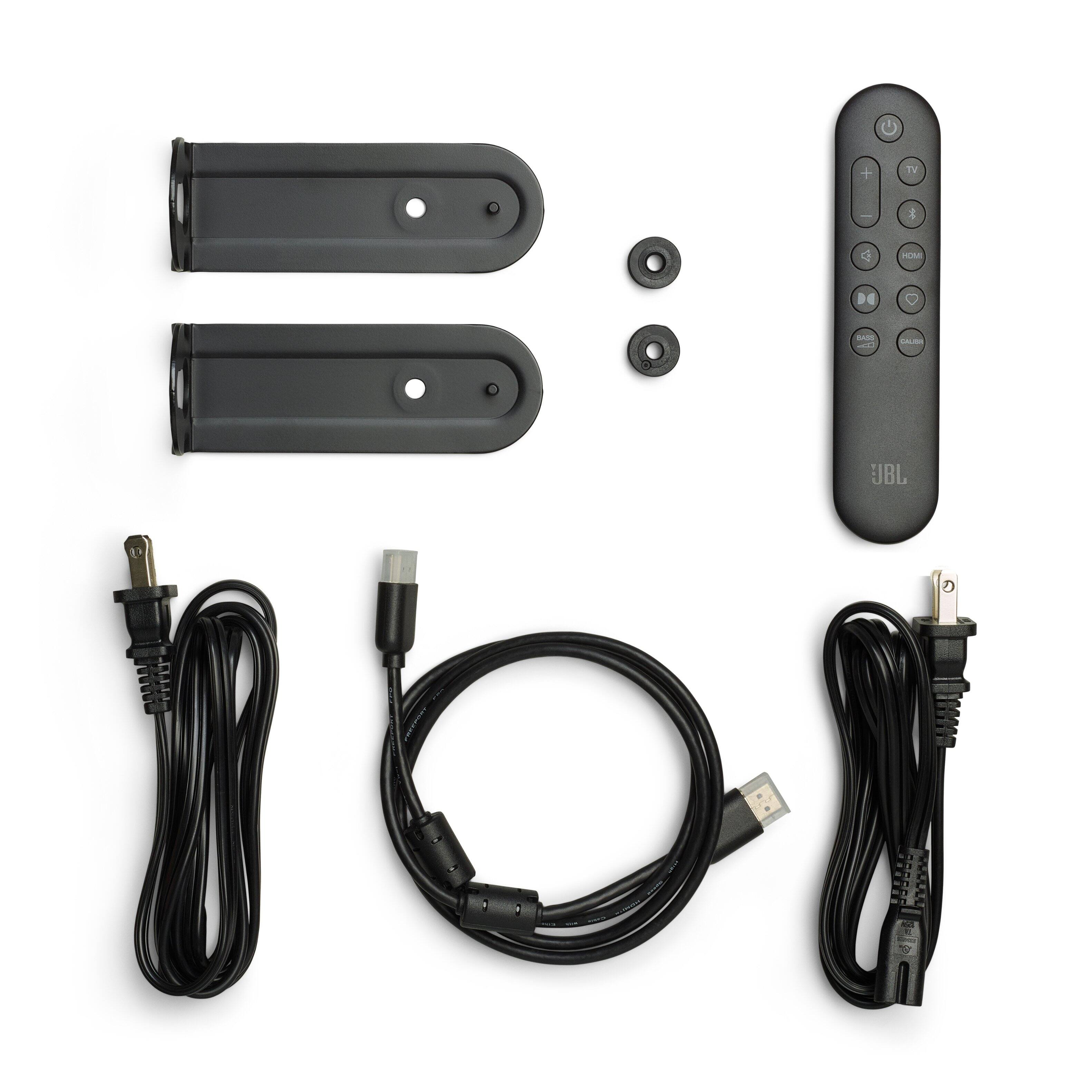 Alt View 6. JBL - BAR300MK2 5.0 Soundbar with Dolby Atmos - Black.