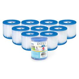 Intex - Type H Easy Set Filter Cartridge Replacement for Swimming Pools (10 Pack)