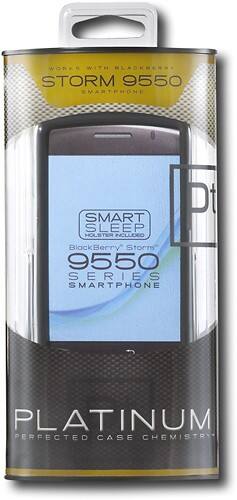 Alt View Standard 1. Platinum Series - Case for BlackBerry Storm II Mobile Phones - Black.