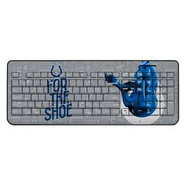 Keyscaper - Indianapolis Colts 2024 Illustrated Limited Edition Wireless Keyboard - Black