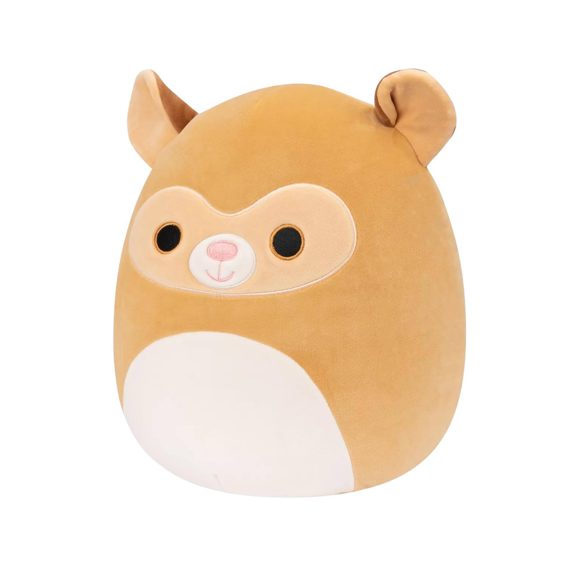 Alt View 1. Kellytoy - Squishmallow 8 Inch Newbie Squad Plush | Zaine The Tarsier - Beige.